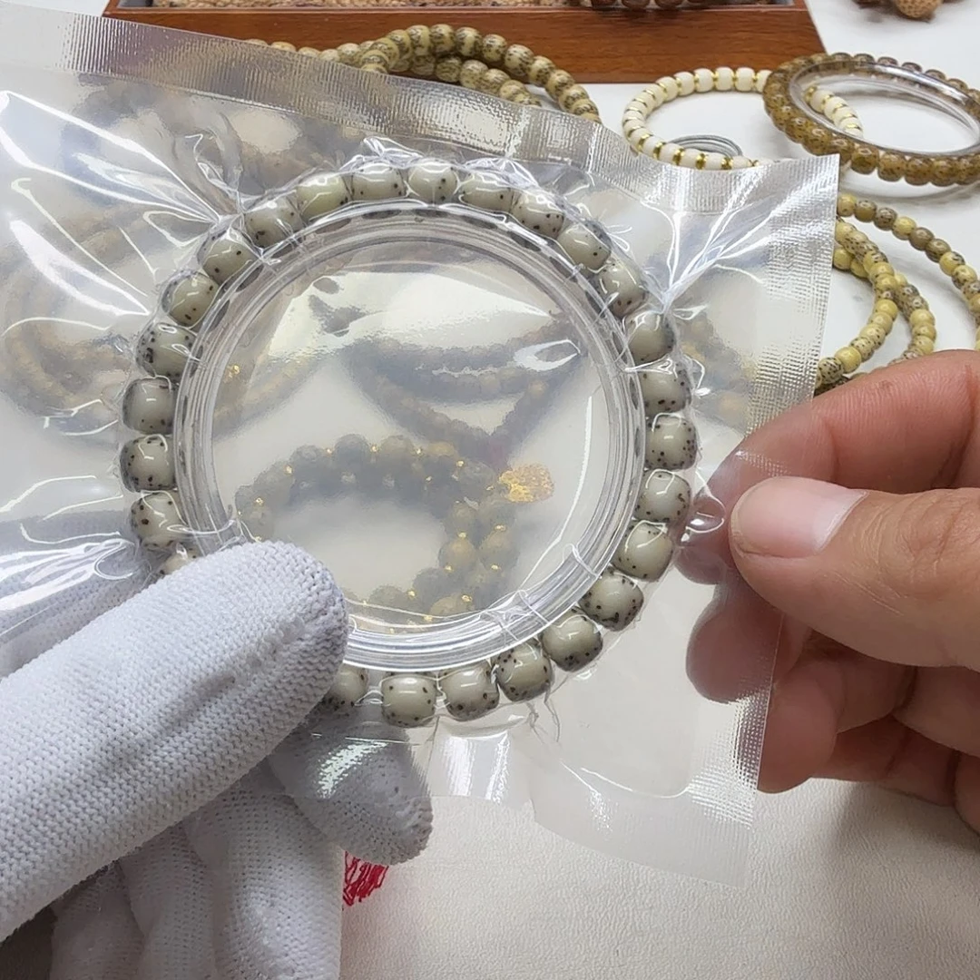 吊坠星月菩提28灭世糯冰石玉河豚8左右桶单圈