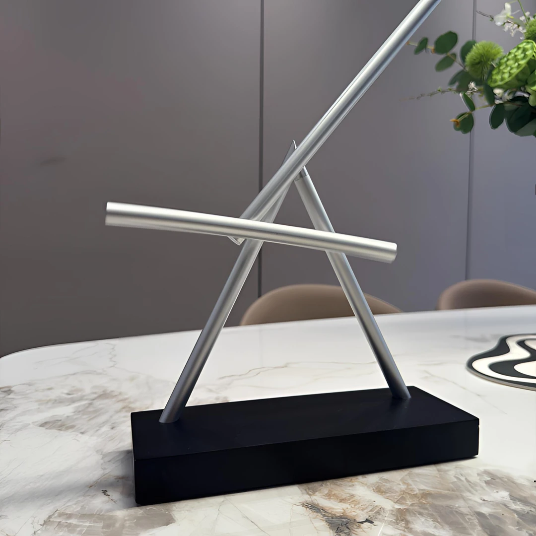 时来运转摆件/混沌摆摆件高档创意礼品家具牛顿摆加压永动机摆件