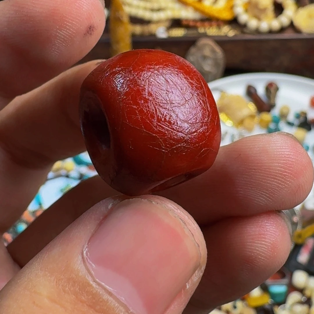 琉璃颈饰藏传琉璃小元素