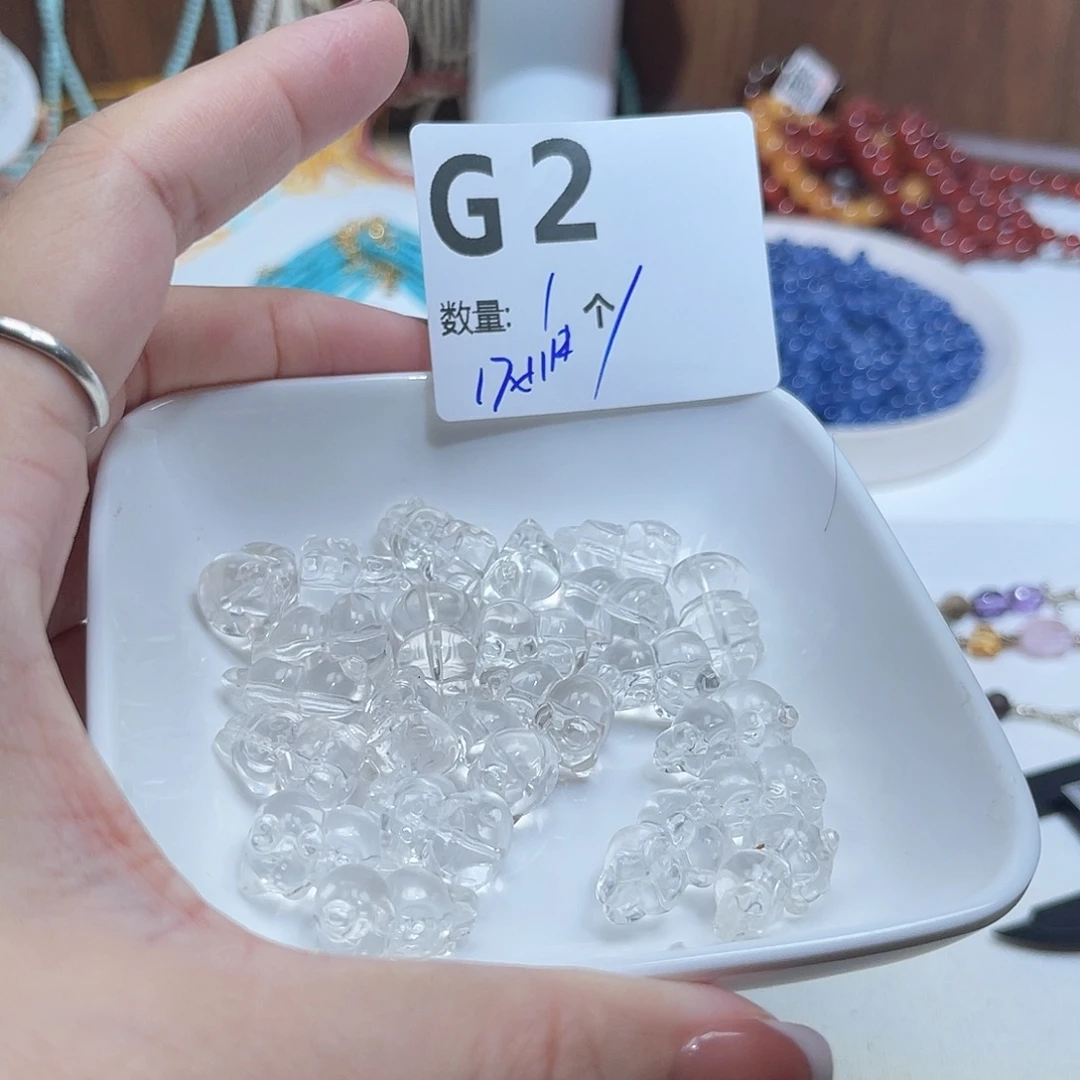 未镶嵌珠宝半成品水晶G2。
