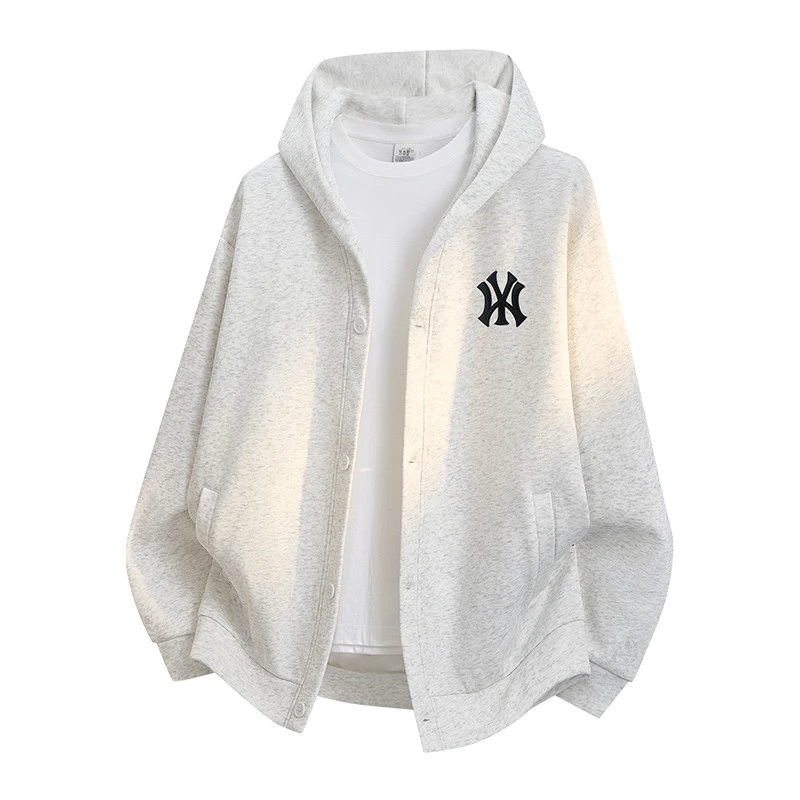 DeweLvum匠心制作！一眼就爱上!新款运动宽松休闲连帽卫衣外套男潮