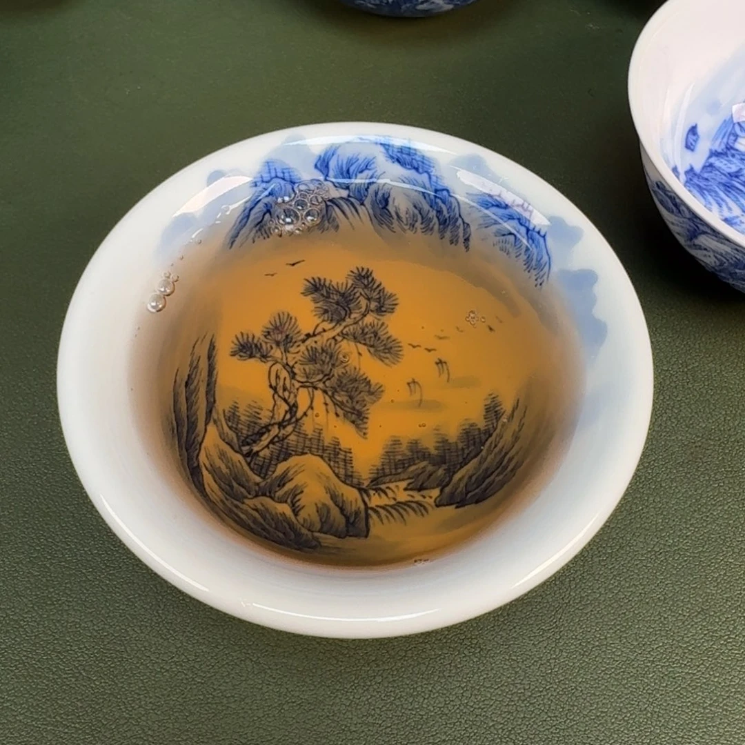 景德镇纯手绘茶具圆圆227