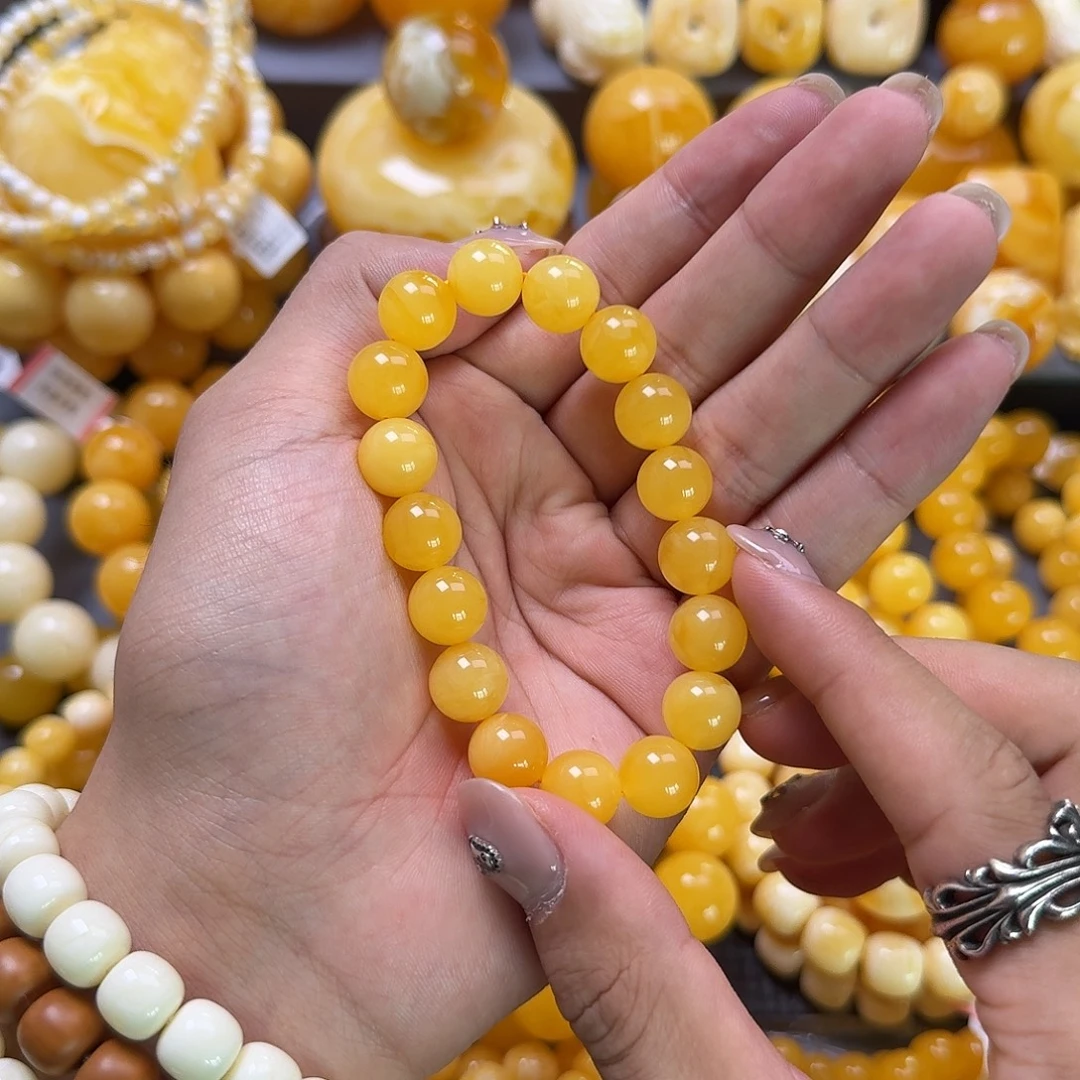 未镶嵌蜜蜡珠宝奇石11mm