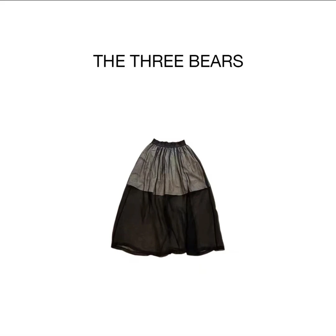 【MISS BEAR DESIGN】半身网纱裙