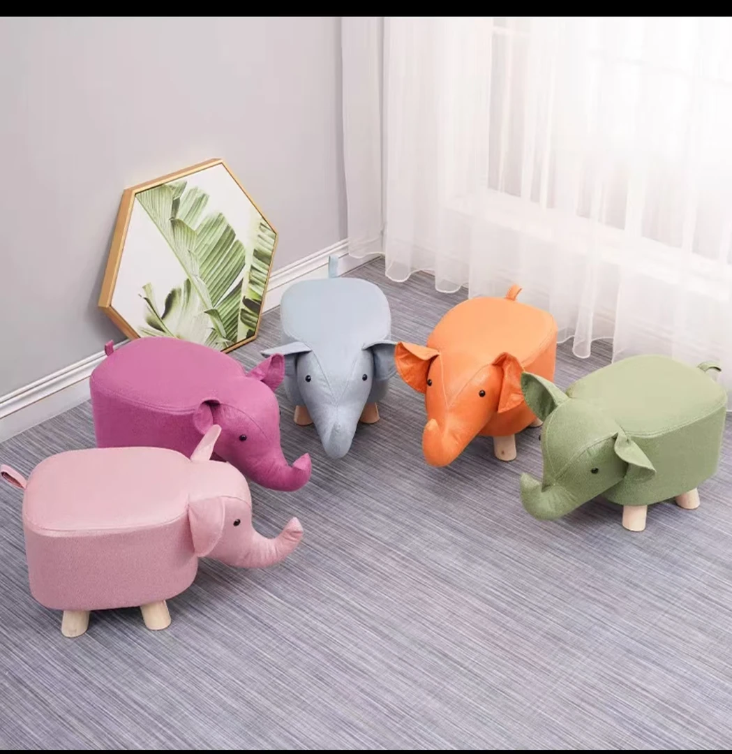 只发新疆儿童卡通创意坐凳大象凳宠物凳