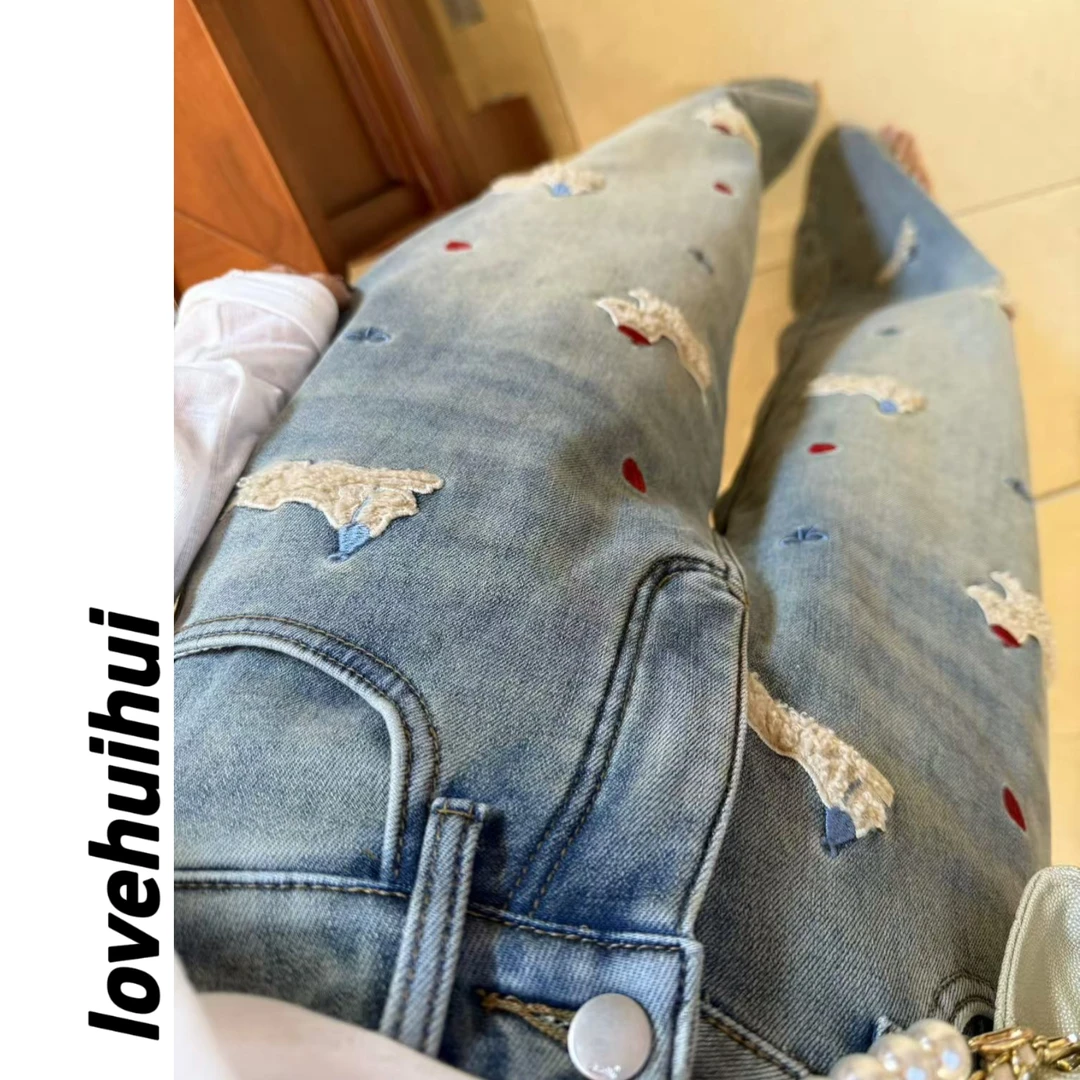 lovehuihui《腊肠卷毛小狗》加厚修长裤子