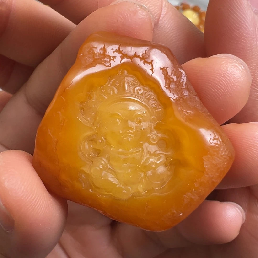 未镶嵌蜜蜡裸石蜜蜡