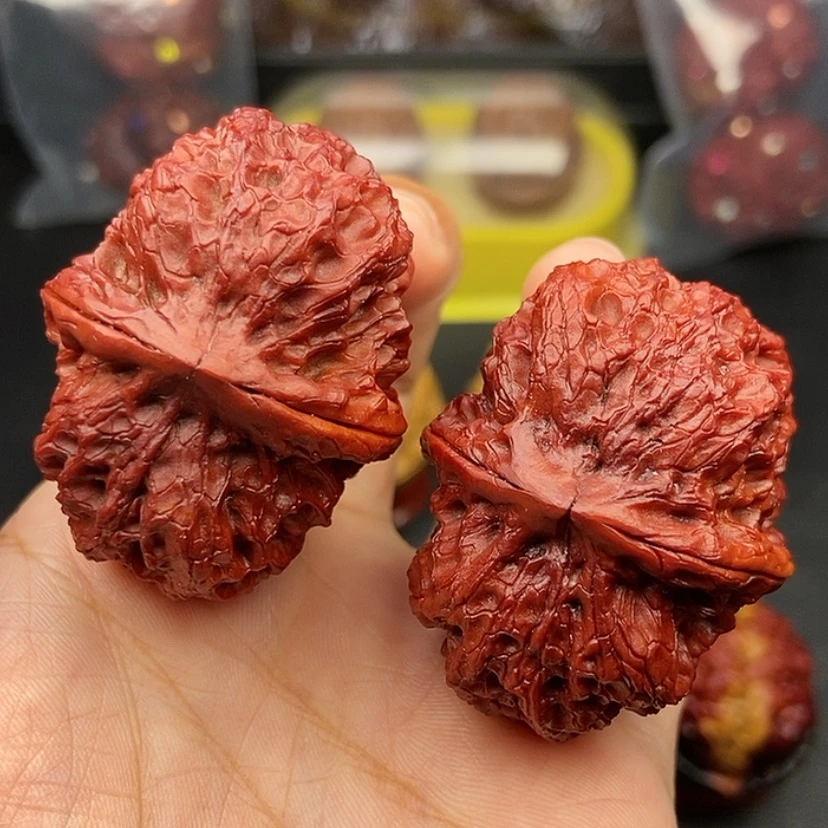 【闪购商品】把件文玩核桃44尺麒麟元宝