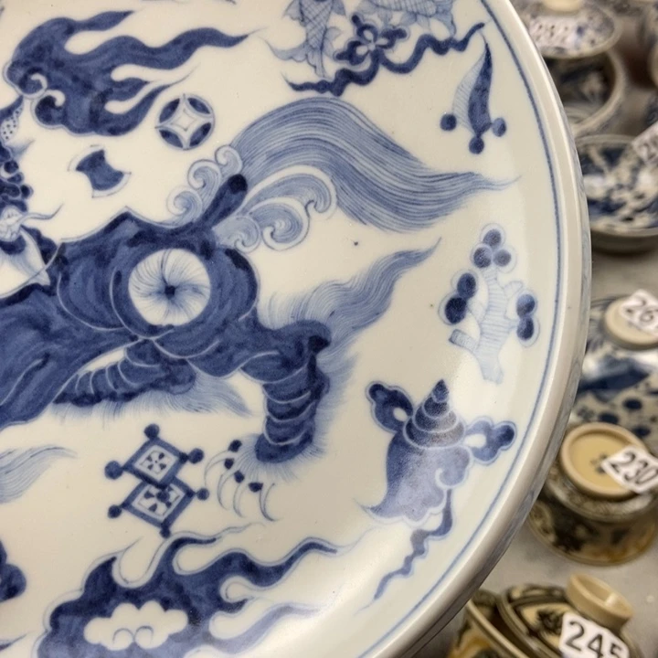 墨***.瓷片手工手绘手工制作