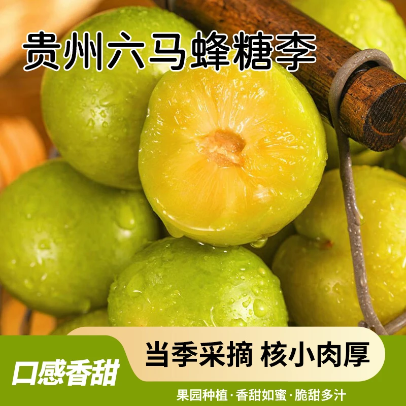 【顺丰直发】正宗贵州六马蜂糖李现摘现发脱骨新鲜水果酸甜清脆