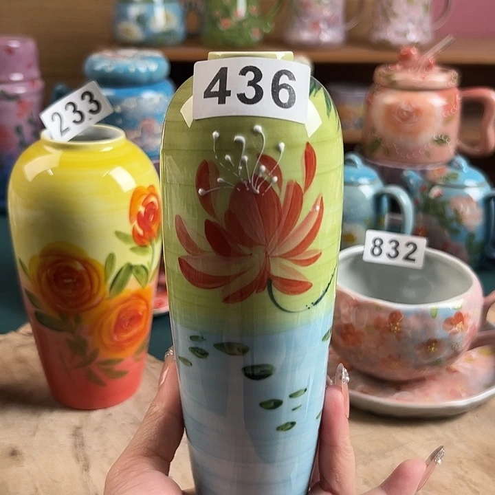 景德镇陶瓷手绘作品436