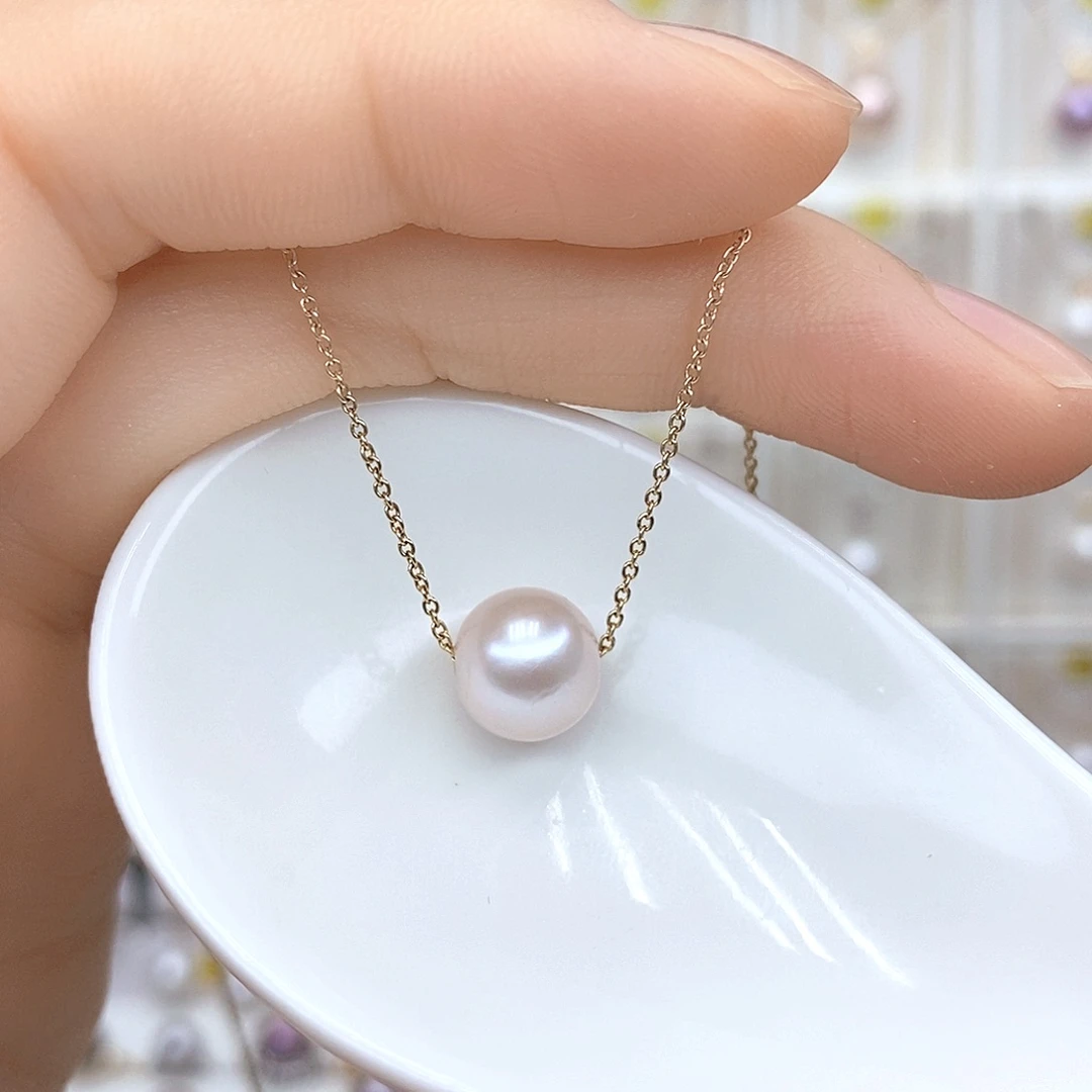 淡水珍珠合金颈饰