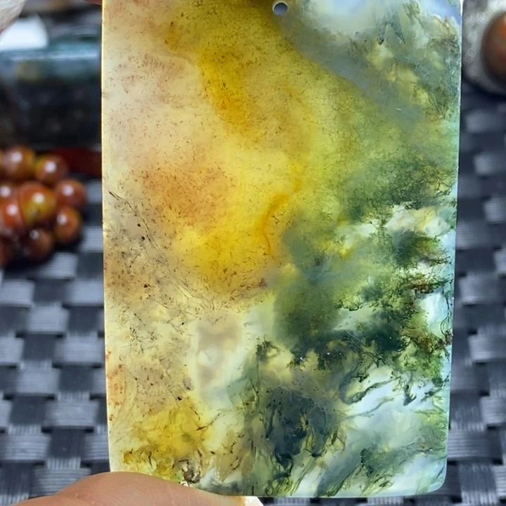 玛瑙/玉髓颈饰足银镀金镶嵌重**英