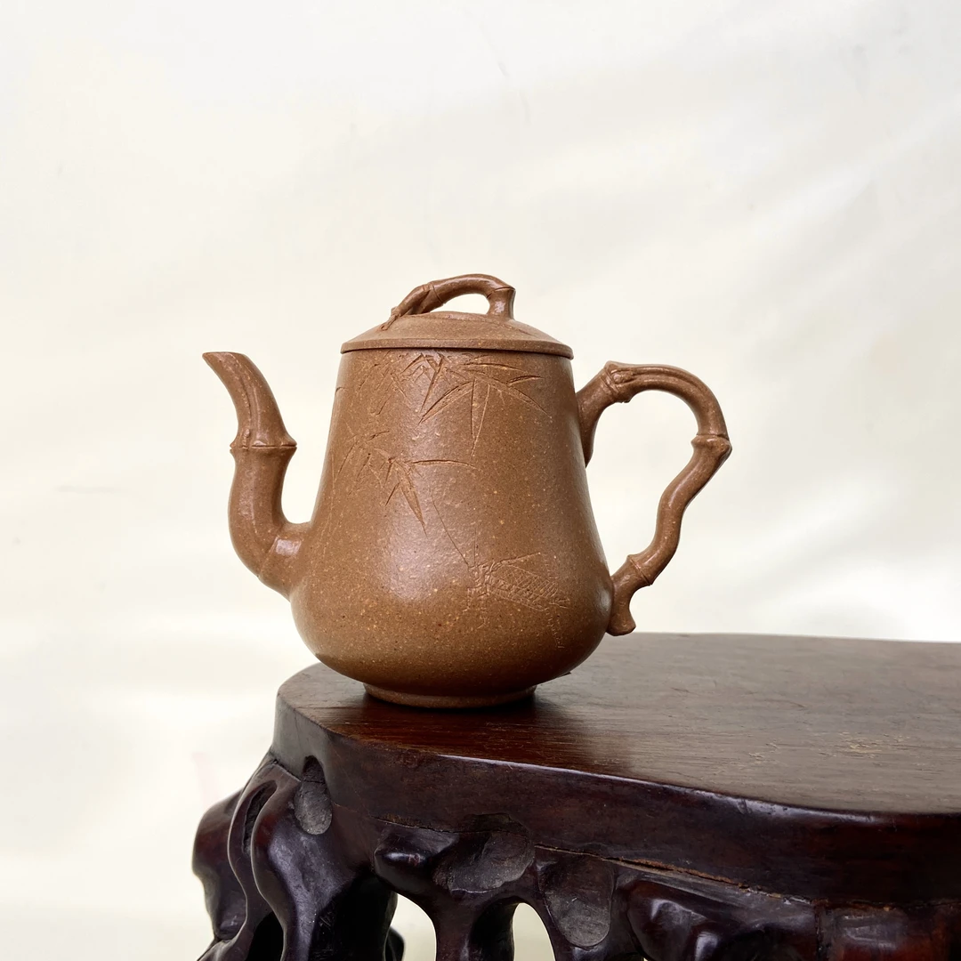 宜兴手工紫砂陶 (陈春芬)茶壶 GPQ4334-1