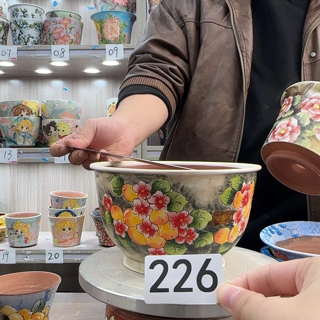 紫砂花盆瑕疵瑕疵226