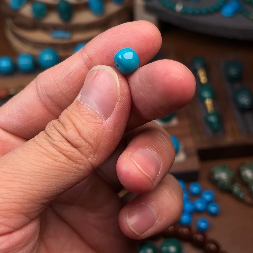 绿松石未镶嵌绿松石手串