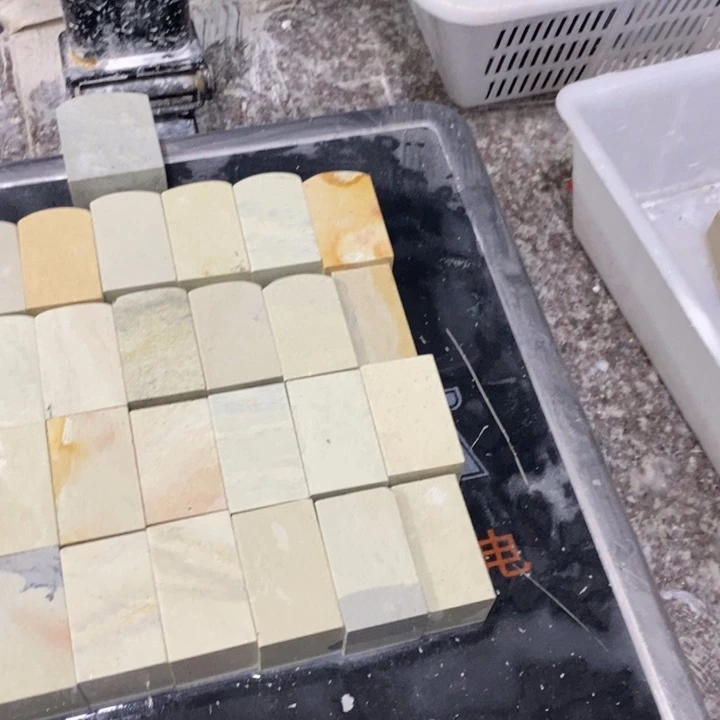 印度石青**院新矿印石散货7斤