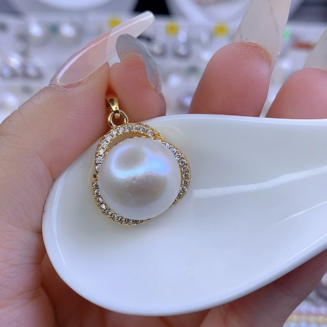 合金颈饰淡水珍珠