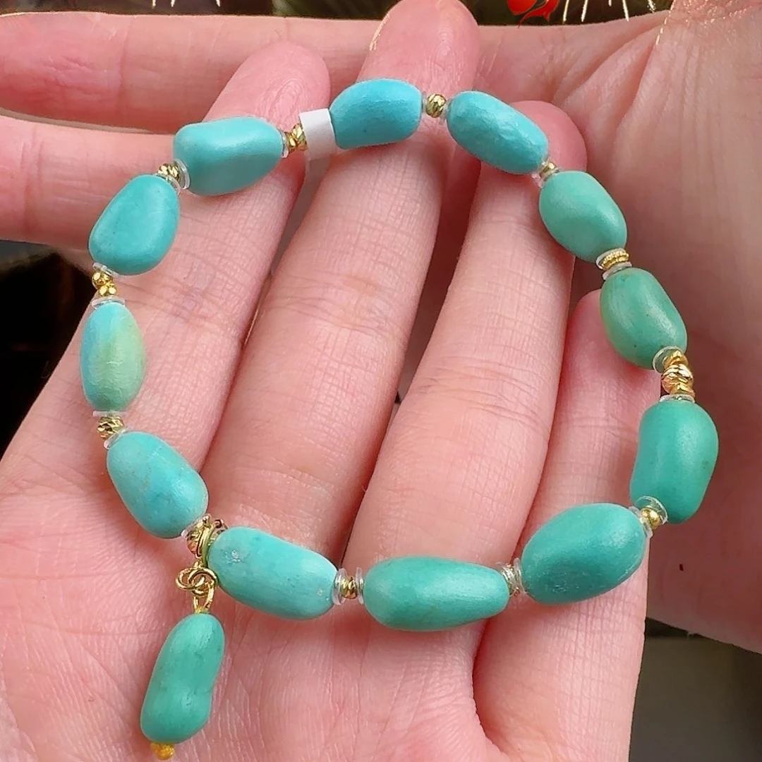 绿松石珠宝奇石未镶嵌