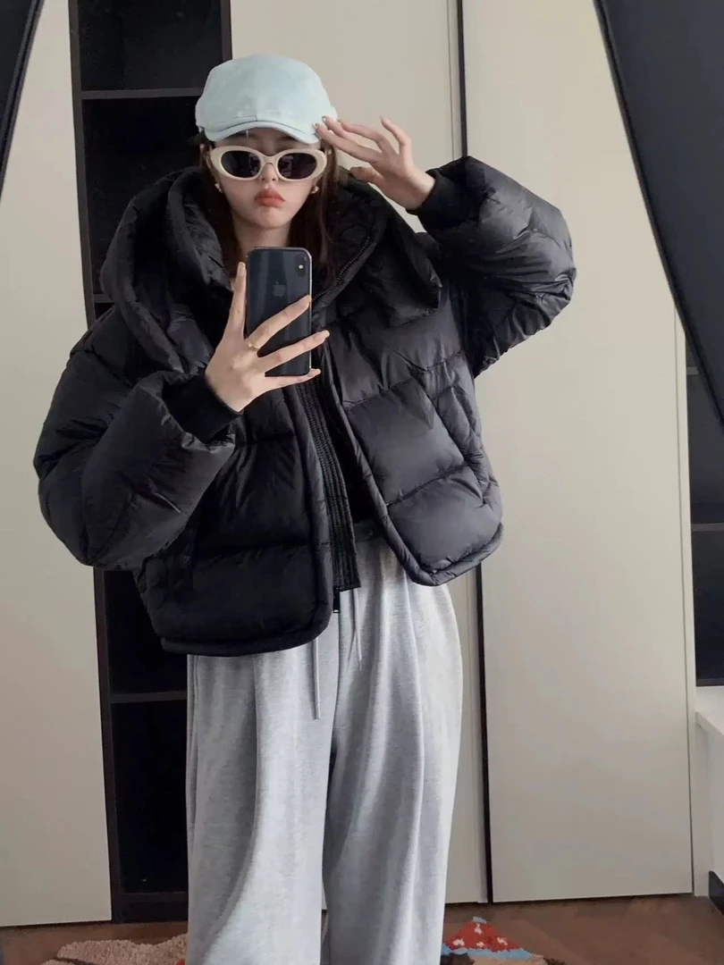 2024冬季新款宽松加厚保暖羽绒服外套
