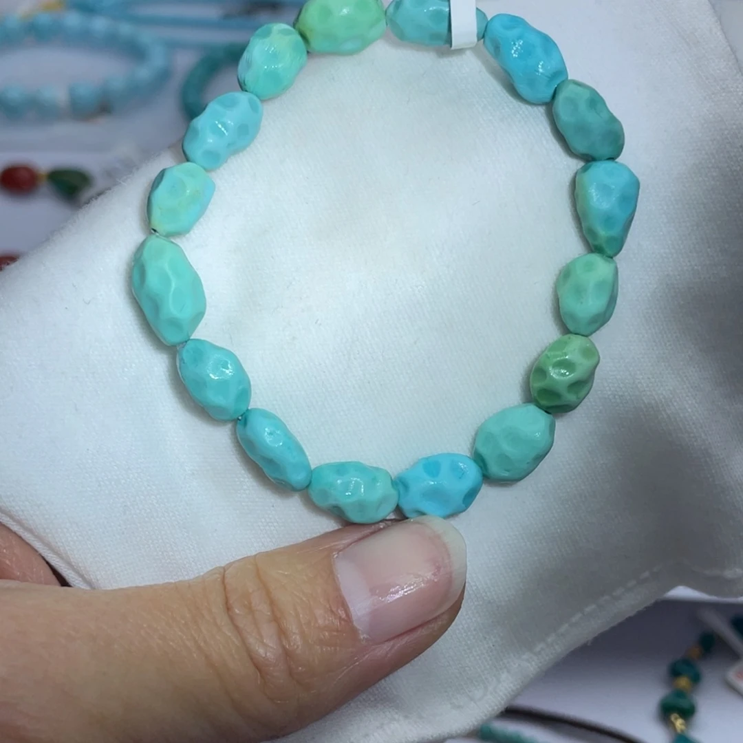 绿松石未镶嵌手链