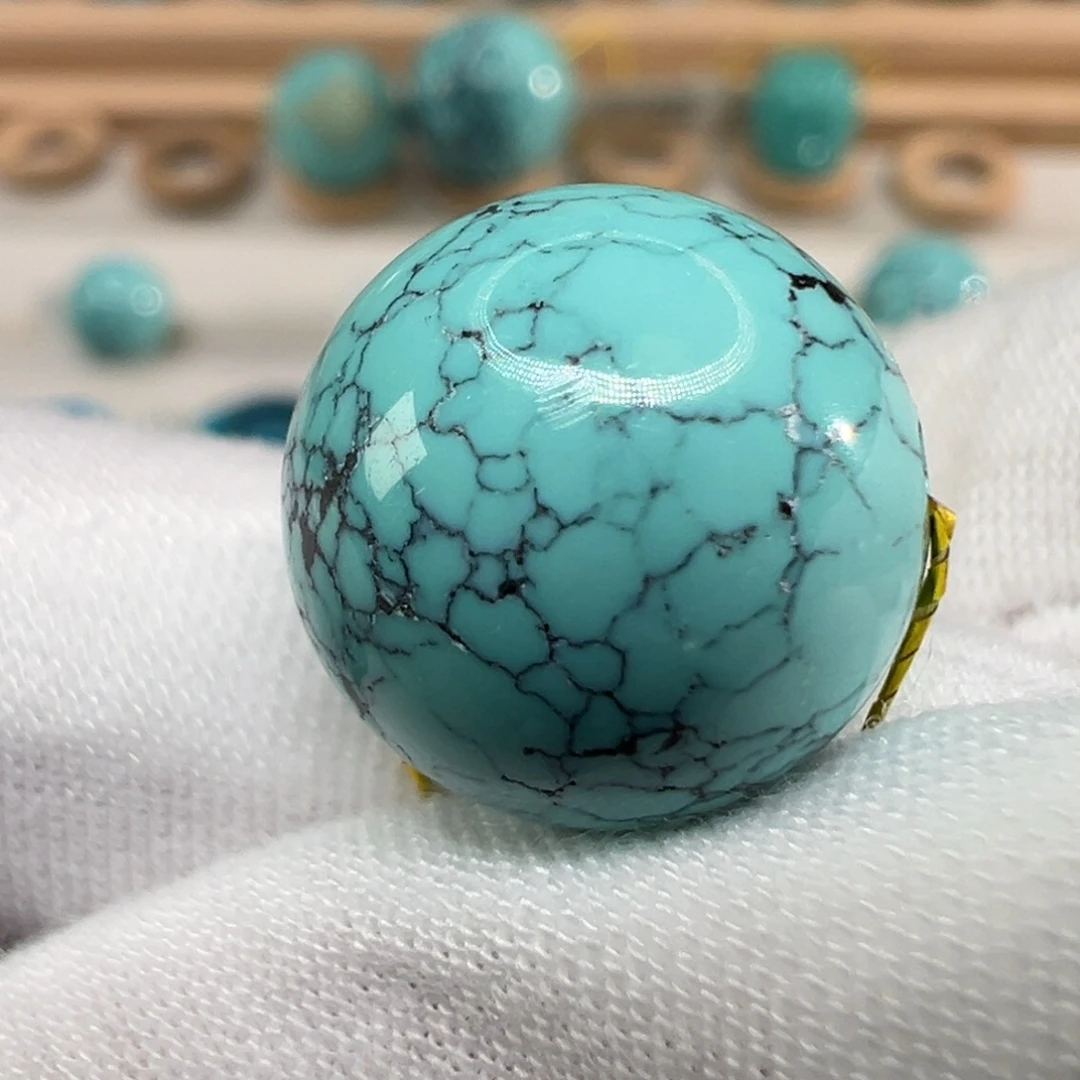 绿松石未镶嵌配饰13.8mm