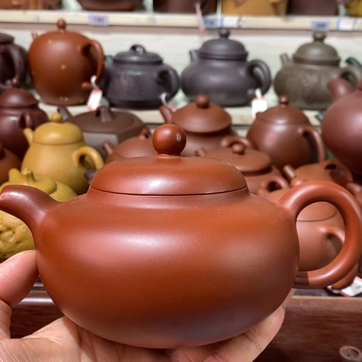 茶壶紫砂微瑕处理一把