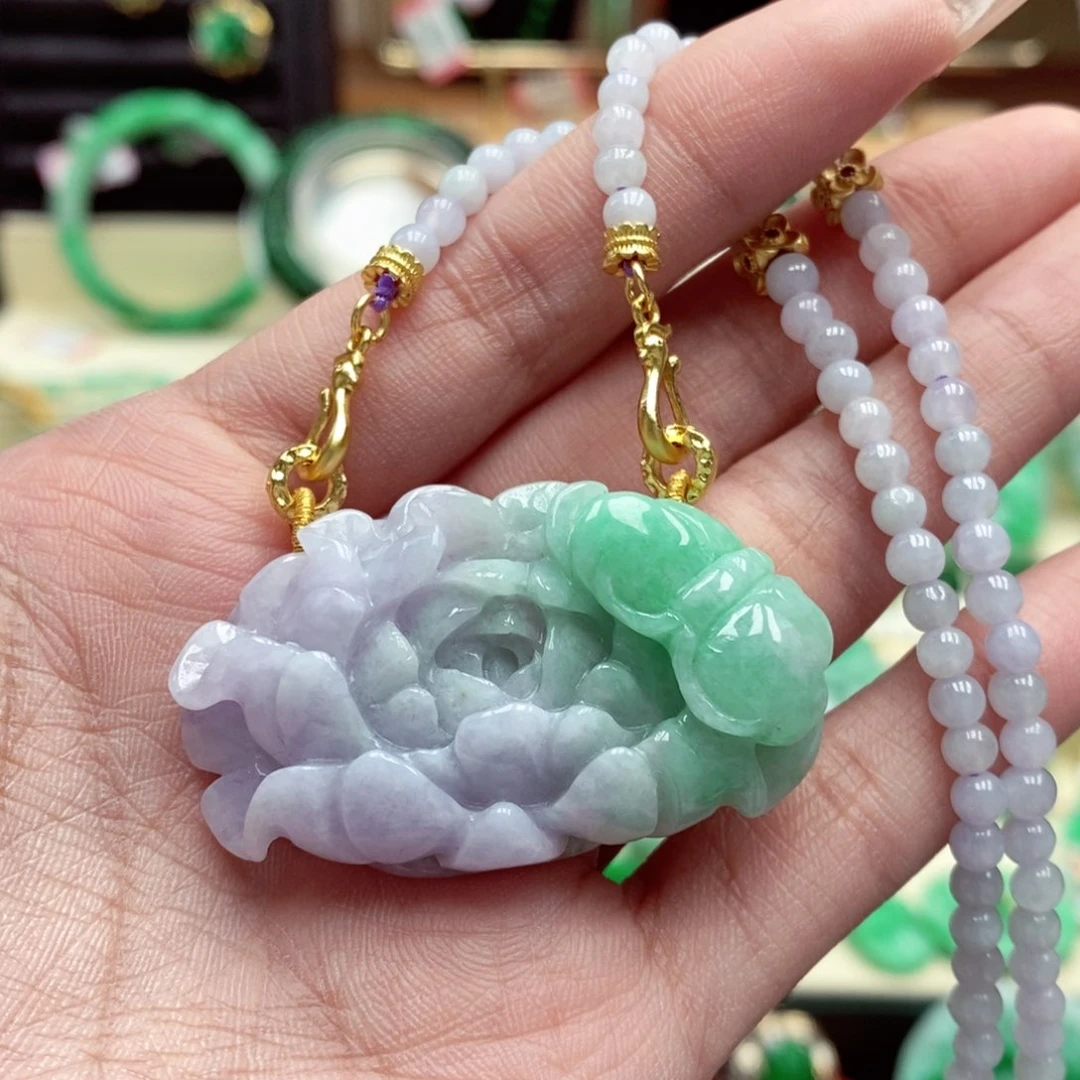 颈饰未镶嵌翡翠翡翠吊坠