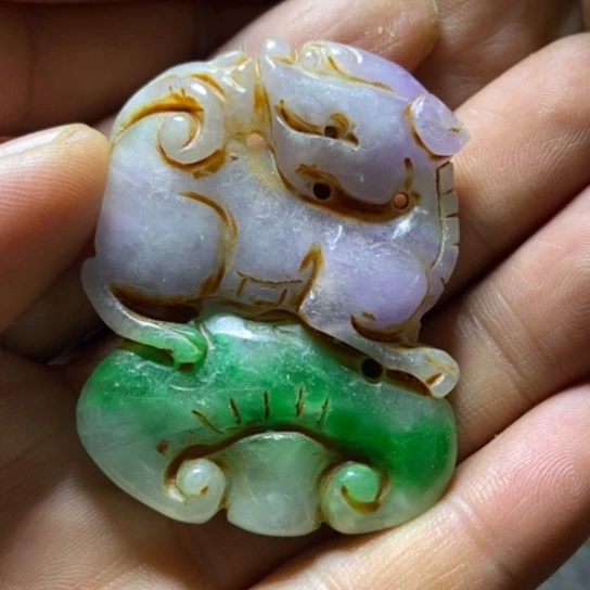 和田玉挂件未镶嵌