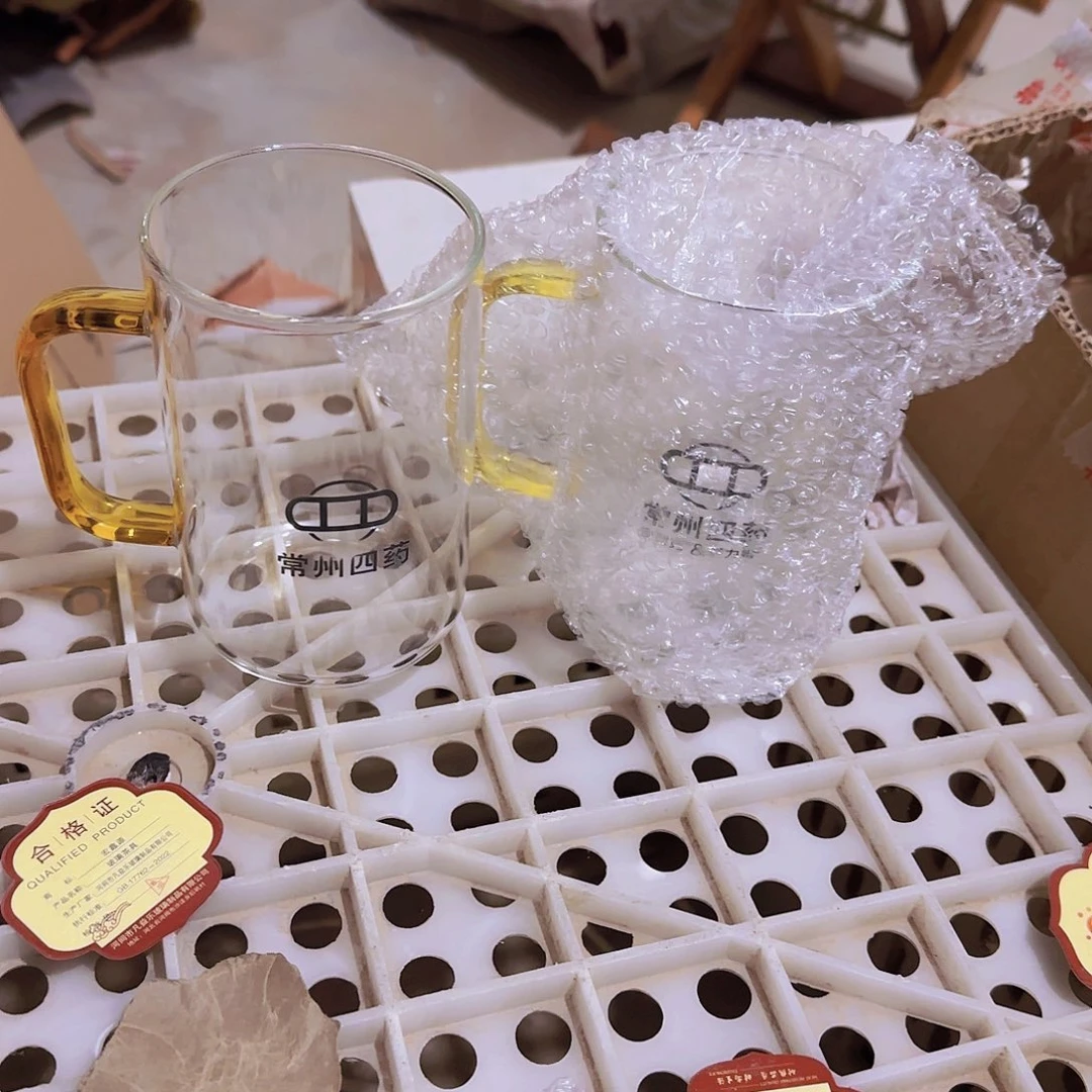 高硼硅玻璃茶水分离款瑕疵H551一对