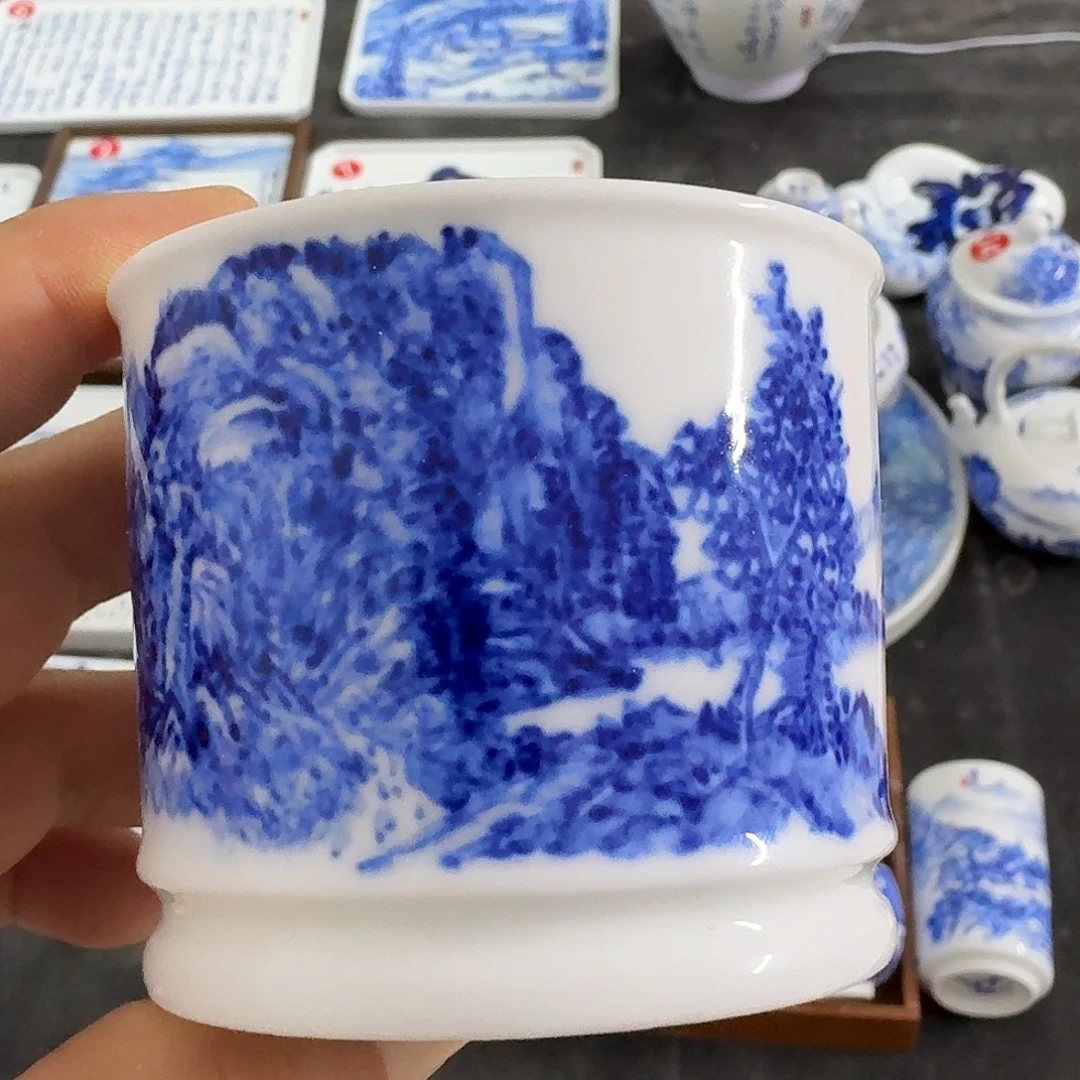 瓷片景德镇瓷器手工手绘