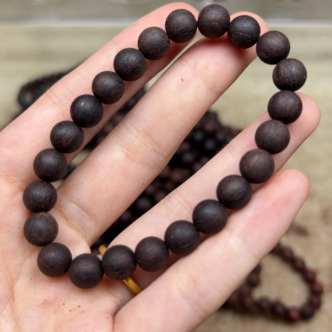 木降真香08圆珠紫红油