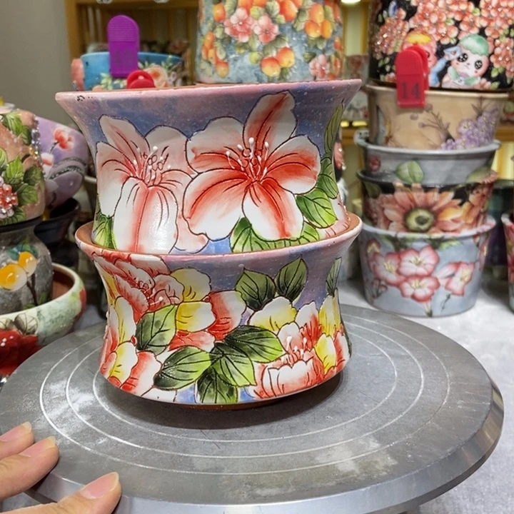景德镇艺术手绘作品