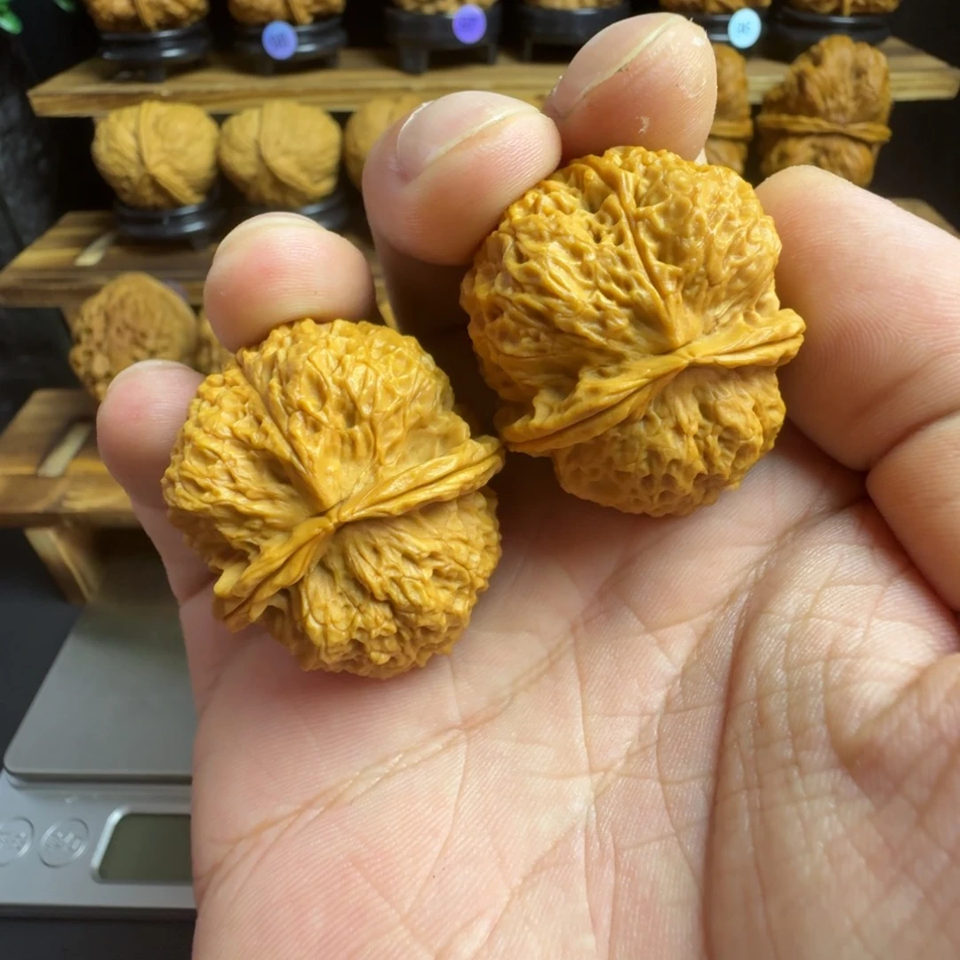 文玩核桃把件26号龙鳞36尺