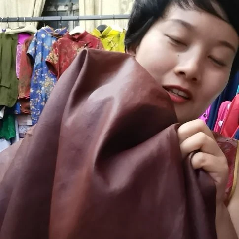 蚕丝2米红云纱龟文