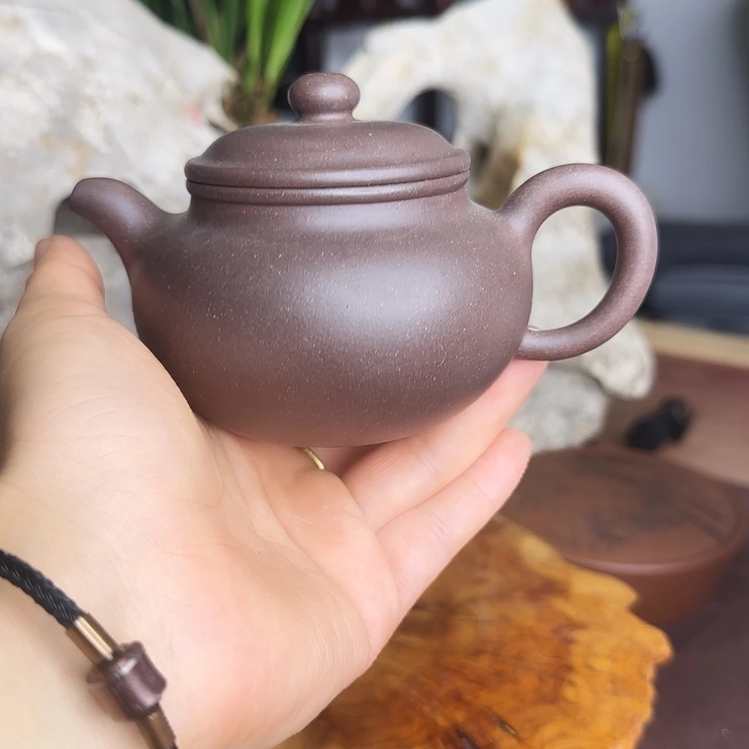 紫砂壶近悦堂甄选泥料体验款青灰紫