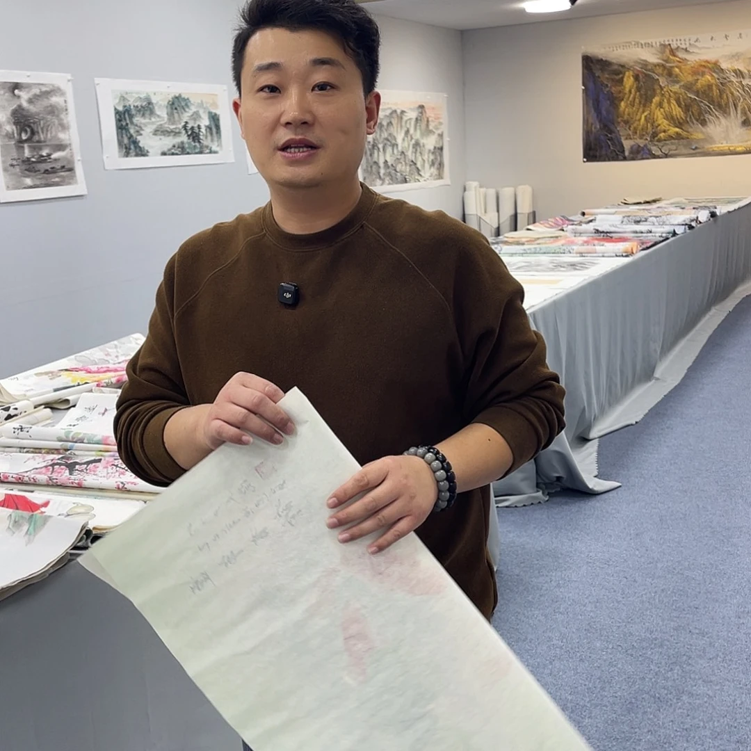 国画国画作品宣纸纯手绘