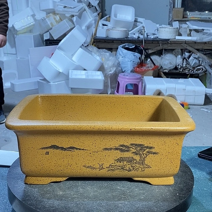 紫砂花盆紫砂紫砂