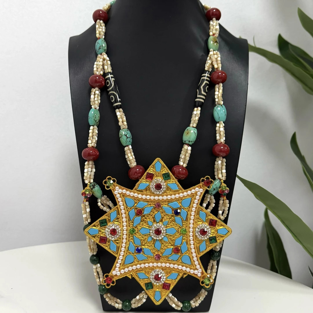 藏族饰品挂件藏式配饰藏族首饰藏装配饰不掉色