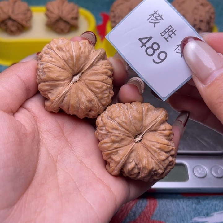 把件文玩核桃南瓜墩42.489