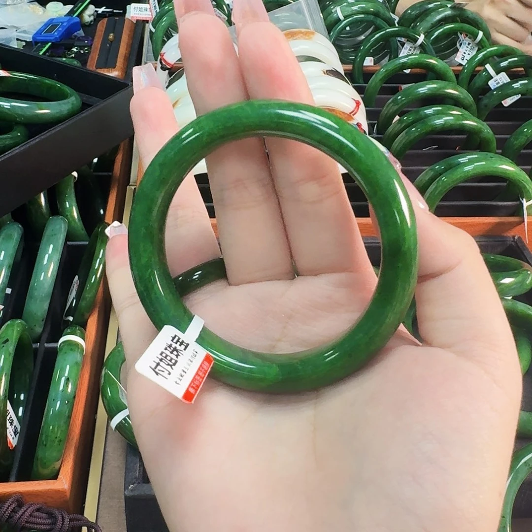 和田玉未镶嵌颈饰g****好手镯57