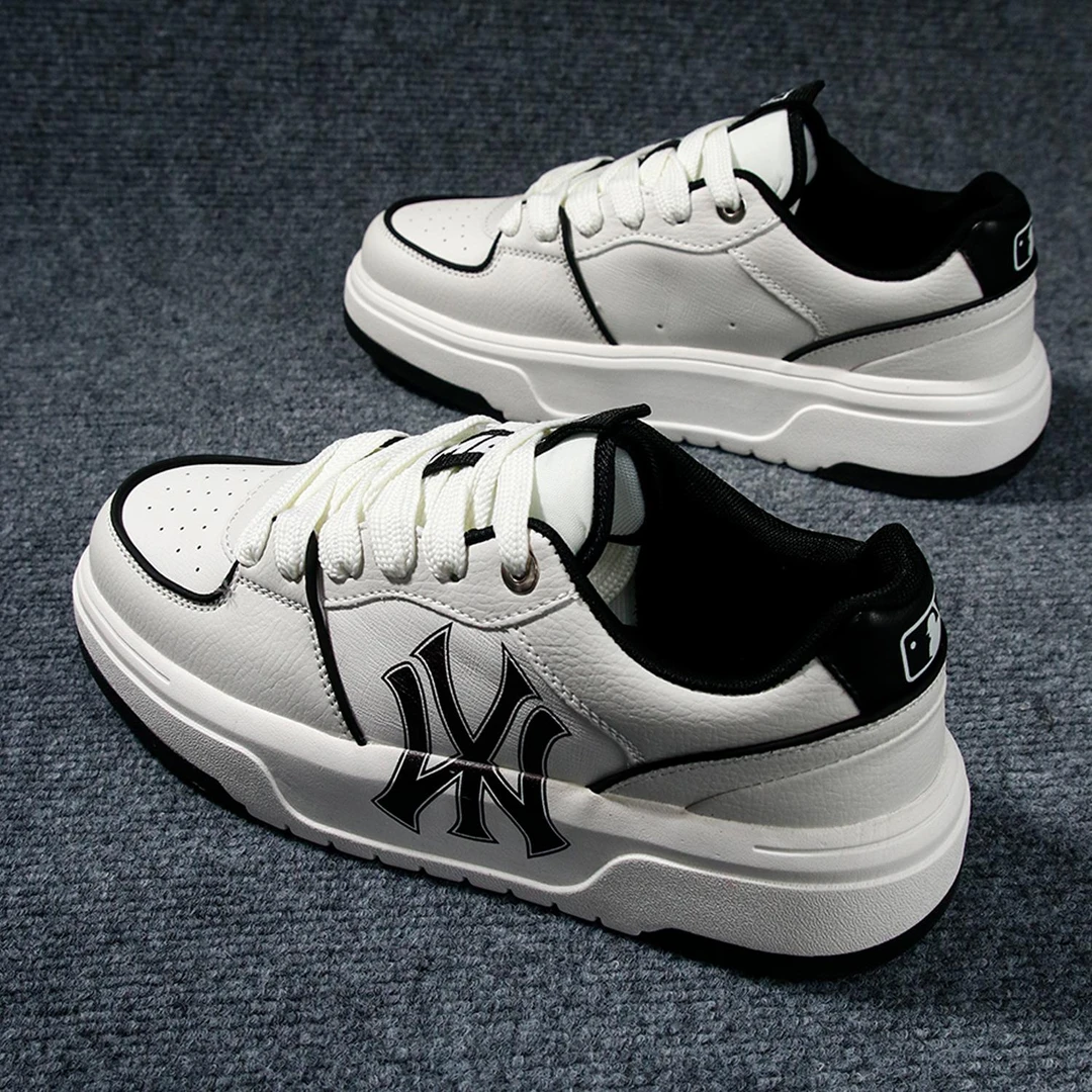 高级感小白鞋男士2025春季新款厚底板鞋情侣款休闲百搭运动鞋潮鞋