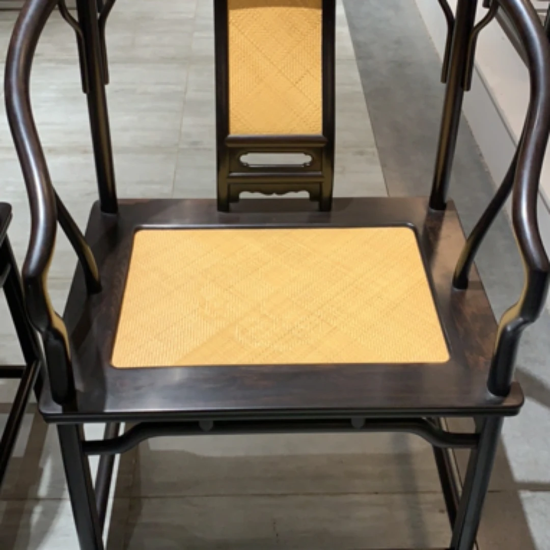 玉山房款圈椅家用紫光檀