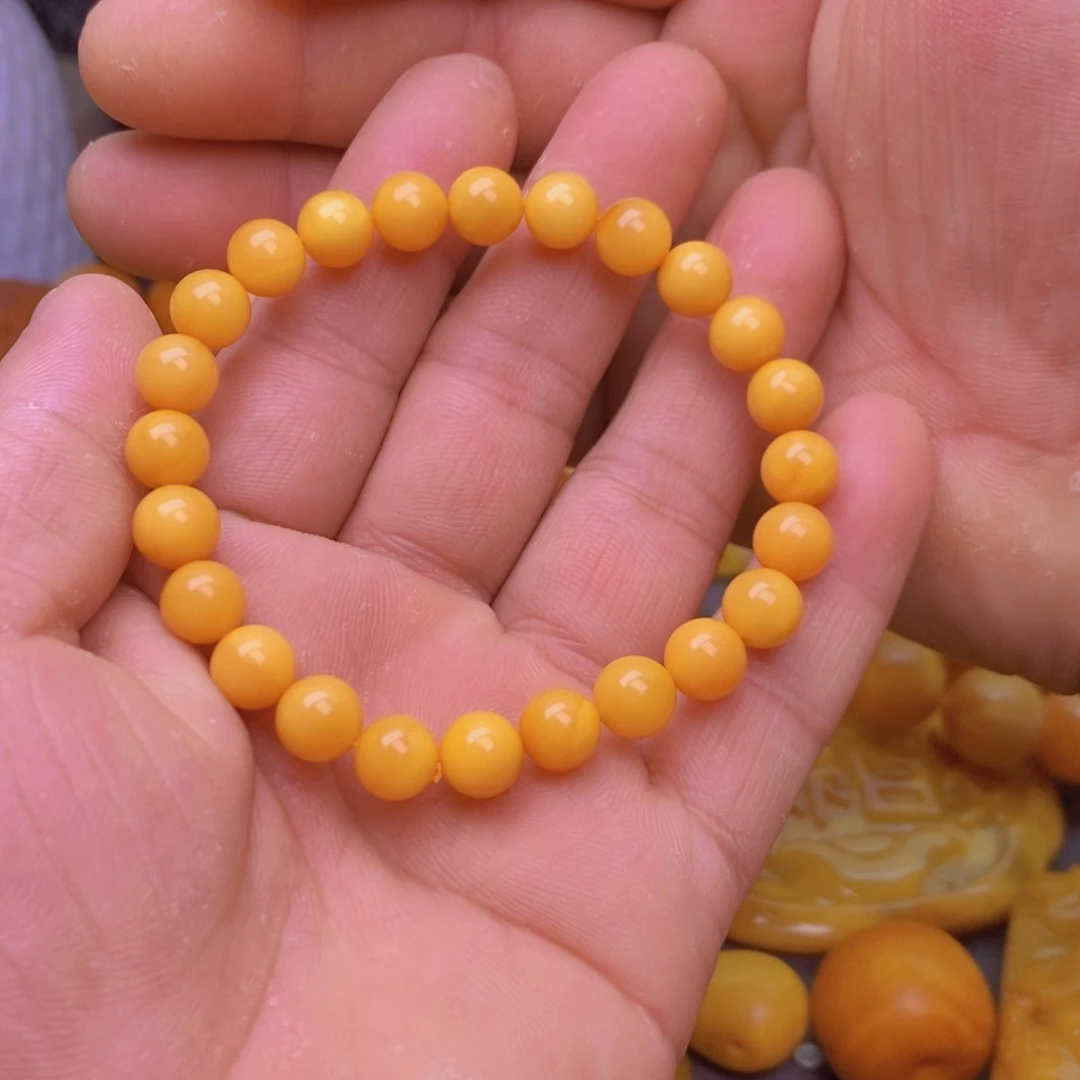 未镶嵌蜜蜡珠宝奇石蜜蜡手串