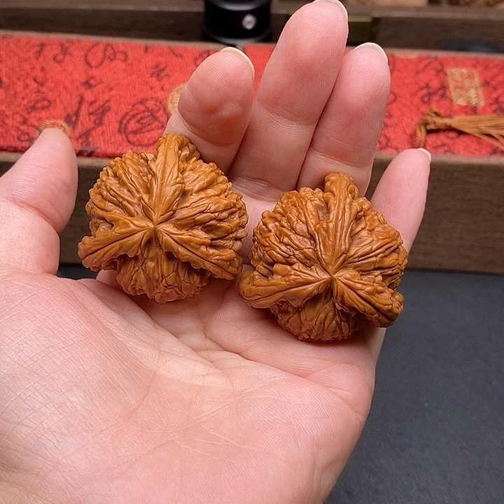 天***客把件文玩核桃白奔