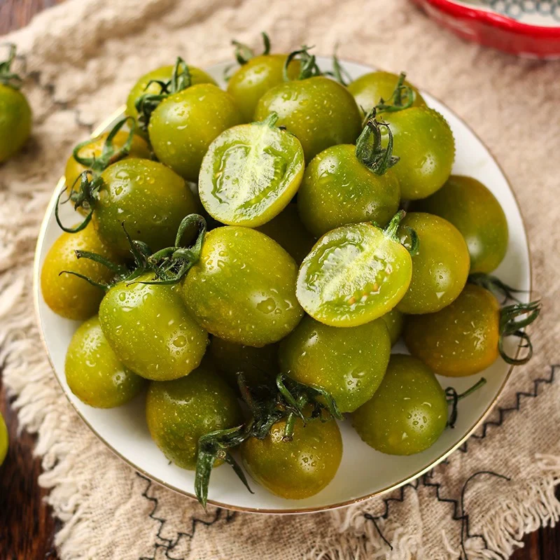 【青衣番茄】 青小番茄圣女果纯甜无酸 爆汁多汁饱满新鲜水果 包邮