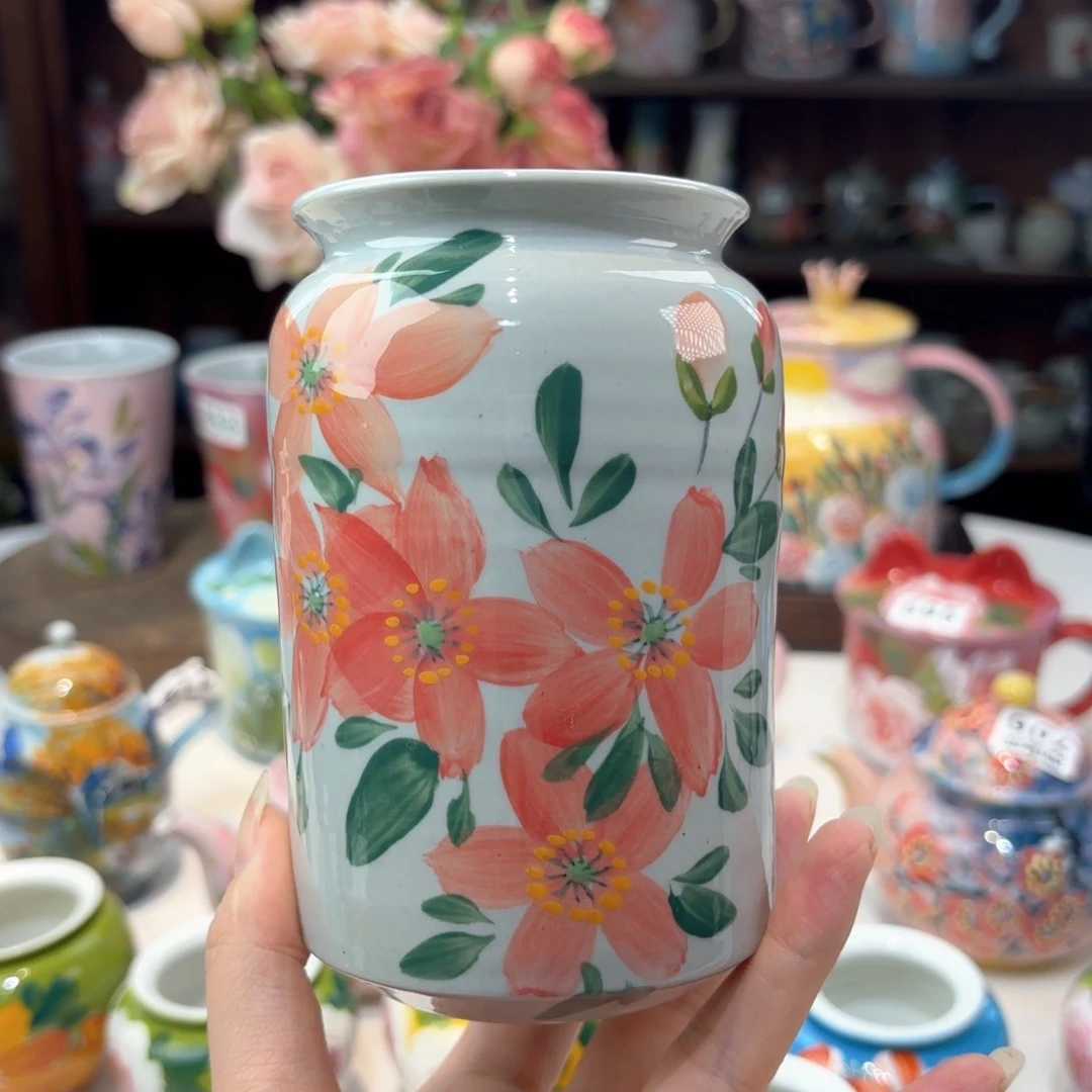 景德镇手绘高温釉下彩陶瓷茶具
