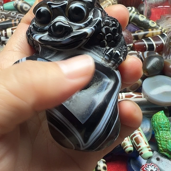 流***3玛瑙/玉髓未镶嵌颈饰