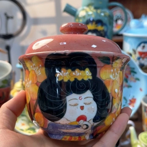 炉景德镇釉下手绘陶瓷