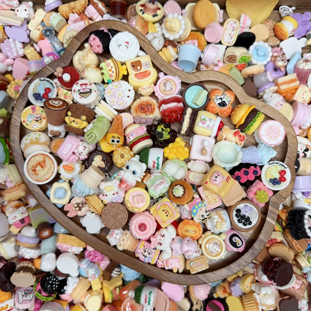 【群星DIY】手工饰品配件卡通食玩大混